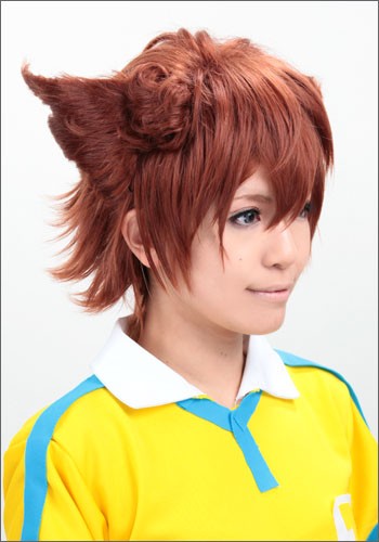 く日はお得♪ イナズマイレブンGO 松風 キャラウィッグ ウィッグ 風 天馬 コスプレウィッグ