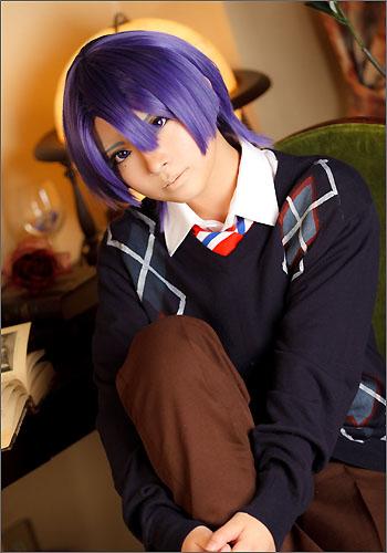 うたの☆プリンスさまっ♪ 聖川 真斗 風 ウィッグ　キャラウィッグ　コスプレウィッグ　フルウィッグ　コスプレ　耐熱の通販は