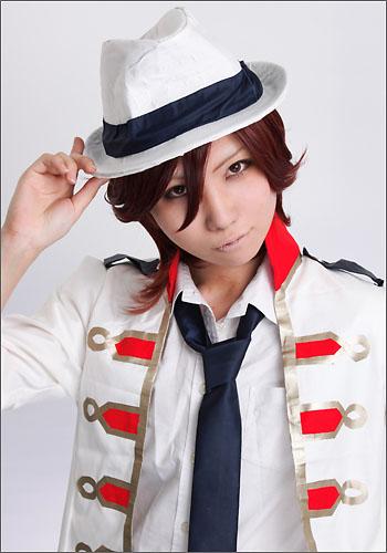 うたの☆プリンスさまっ♪ Debut 寿 嶺二 風 ウィッグ　キャラウィッグ　コスプレウィッグ　フルウィッグ　コスプレ　耐熱の通販は 5,752円