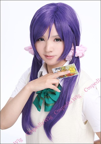 ラブライブ 東條 希 風 ウィッグ キャラウィッグ コスプレウィッグ フルウィッグ コスプレ 耐熱の通販はau Pay マーケット コスペディア ウィッグ