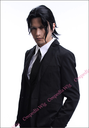 Psycho Pass サイコパス 東金 朔夜 風 ウィッグ キャラウィッグ コスプレウィッグ フルウィッグ コスプレ 耐熱の通販はau Pay マーケット コスペディアウィッグ