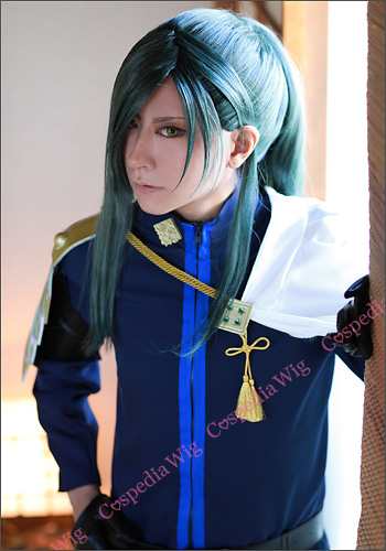 刀剣乱舞 にっかり青江 風 ウィッグ　キャラウィッグ　コスプレウィッグ　フルウィッグ　コスプレ　耐熱｜au PAY マーケット