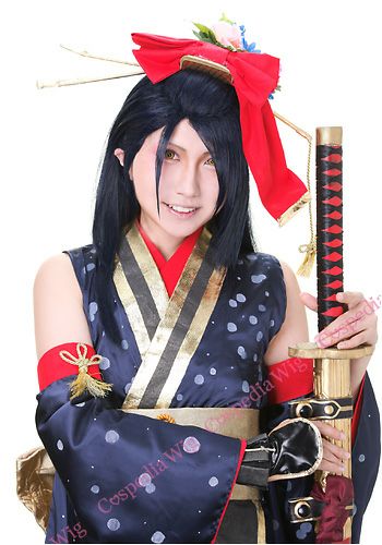 刀剣乱舞 次郎太刀 風 ウィッグ キャラウィッグ コスプレウィッグ フル 
