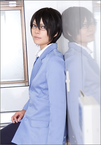 君と僕。 塚原 要 風 ウィッグ　キャラウィッグ　コスプレウィッグ　フルウィッグ　コスプレ　耐熱の通販は