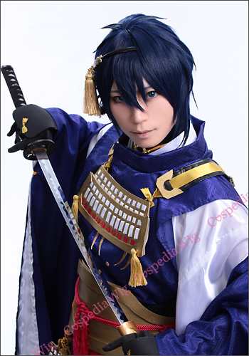 刀剣乱舞 三日月宗近 風 ウィッグ キャラウィッグ コスプレウィッグ フルウィッグ コスプレ 耐熱の通販はau Pay マーケット コス ペディアウィッグ