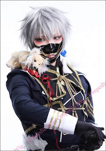 刀剣乱舞 鳴狐 風 ウィッグ　キャラウィッグ　コスプレウィッグ　フルウィッグ　コスプレ　耐熱の通販は