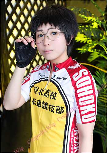 弱虫ペダル 小野田坂道 風 ウィッグ キャラウィッグ コスプレ