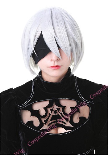 ニーア オートマタ 2B 風 ウィッグ キャラウィッグ コスプレウィッグ