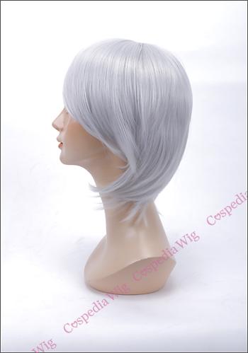即納 シンプルショート シルバー ショート コスプレウィッグ コスプレ ウィッグ Wig コスウィッグ 耐熱 ハロウィンの通販はau Pay マーケット コスペディアウィッグ