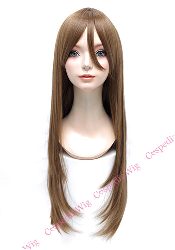 即納 ロングストレート 80cm アッシュブラウン ロング ストレート コスプレウィッグ コスプレ ウィッグ Wig コスウィッグ 耐熱 ハの通販はau Pay マーケット コスペディアウィッグ