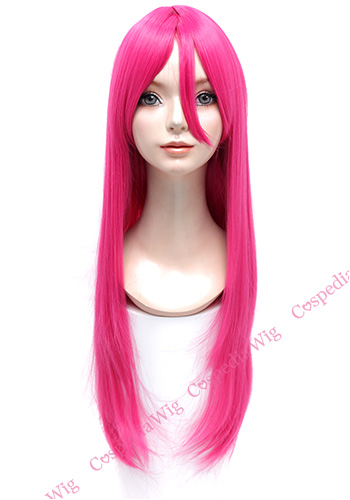 【即納】ロングストレート(80cm)　フェニックスレッド　ロング ストレート コスプレウィッグ コスプレ ウィッグ wig 耐熱 ハロウィンの通販は