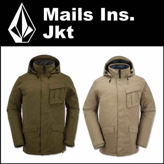 volcom mails insulated jacket