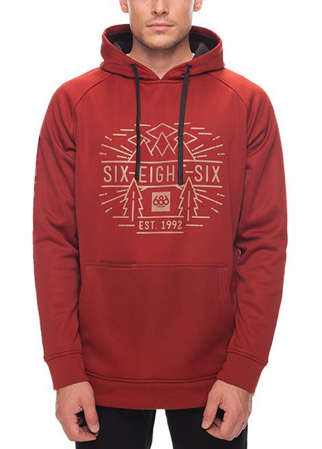 686 knockout bonded hoodie