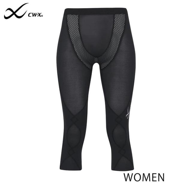 ワコール CWX CW-X スポーツタイツ 着圧 セミロング 7分丈 レディース エキスパートモデル クール 冷感 HXY767