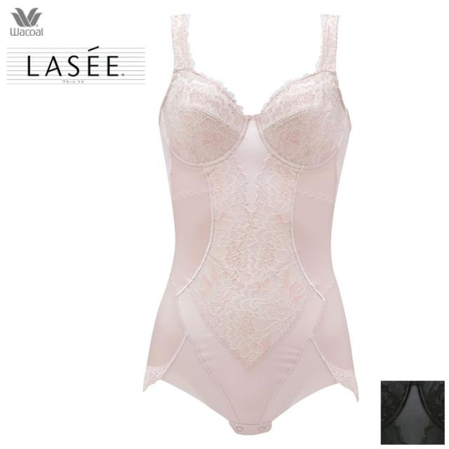 TAMURA Yauco 総レース多機能ボディスーツ TYN90 アッシュローズ M