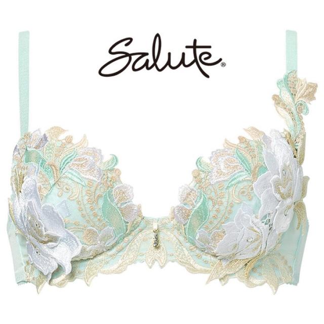 サルート Salute ブラジャー プッシュアップブラ 3/4 DEFカップ 下着 ランジェリー ワコール Wacoal 22シリーズ BTJ422 サルート Salute ブラジャー プッシュアップブラ 3/4 DEFカップ 下着