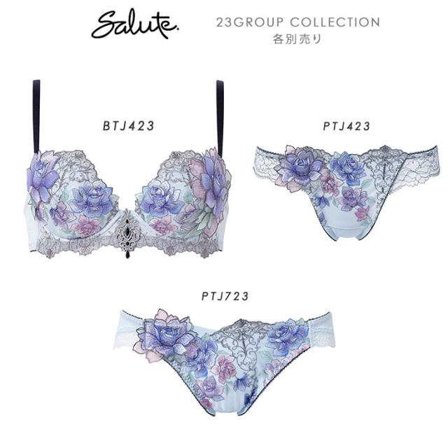 サルート Salute ブラジャー プッシュアップブラ 3/4 DEFカップ 下着