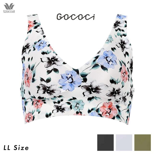 ワコール Wacoal GOCOCi ゴコチ ノンワイヤーブラ ハーフトップ Tシャツブラ Vライン SMLサイズ CGG536