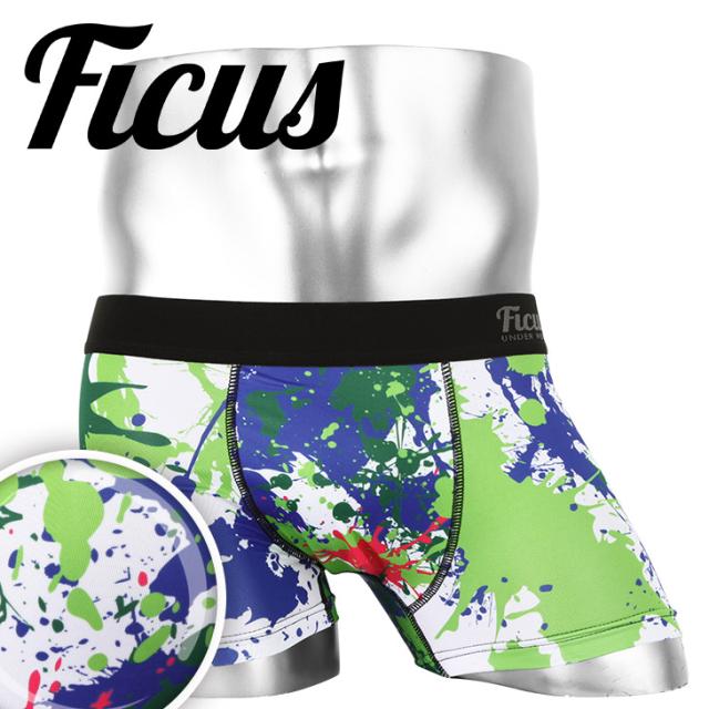 フィークス Ficus ボクサーパンツ メンズ アンダーウェア ツルツル かっこいい おしゃれ インク ペンキ ブランド 男性 プチギフト 誕生日の通販はau Pay マーケット かっこいい おしゃれ下着ならクレイジーフェレット Au Pay マーケット店