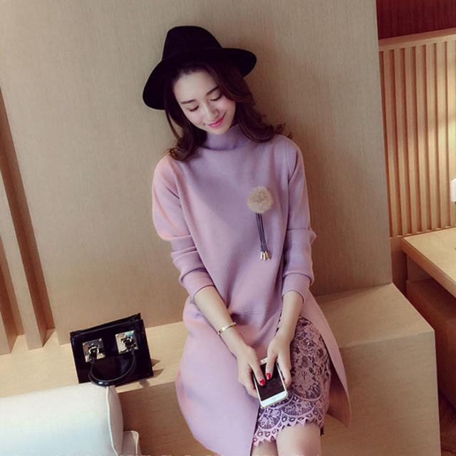 ピチハイネックニットレース切り替え レースニット ニットワンピース カットソー ニット レースの通販はau Pay マーケット ココローズ