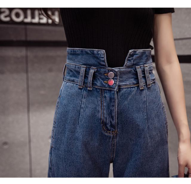 ベルテッド ハイウエスト ジーンズ タイトシルエット オシャレ かわいい デート 春 夏 人気 コーデの通販はau Wowma Happiness Shop