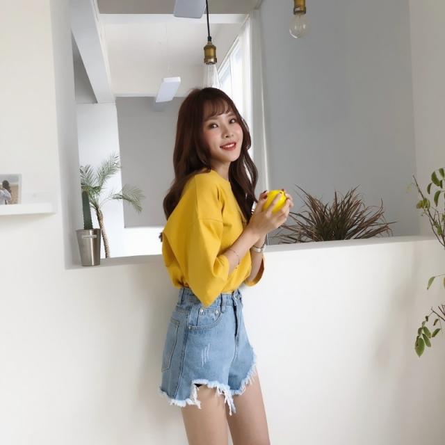 ハイウエスト デニムホットパンツ ジーンズ オシャレ かわいい デート 春 夏 人気 コーデの通販はau Pay マーケット Happinessshop Au Pay マーケット店