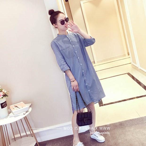 バックコンシャス ストライプ シャツ ワンピース オシャレ かわいい デート 春 夏 人気 コーデの通販はau Pay マーケット Happinessshop Au Pay マーケット店