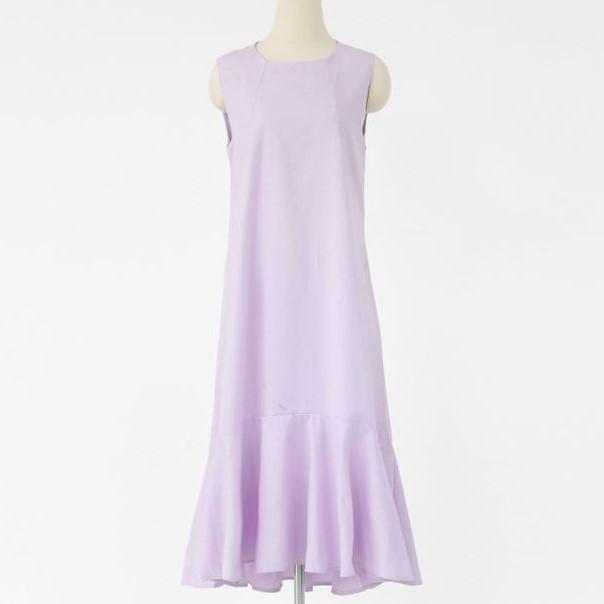 裾フリル ノースリーブ フィッシュテール ワンピース オシャレ かわいい デート 春 夏 人気 コーデの通販はau Pay マーケット Happinessshop Au Pay マーケット店