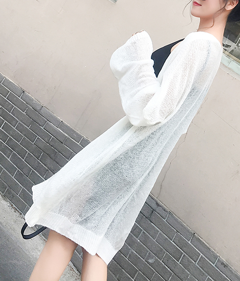 トップス カーディガン ロング丈 ニット オシャレ かわいい デート 春 夏 人気 コーデの通販はau Pay マーケット Happinessshop Au Pay マーケット店