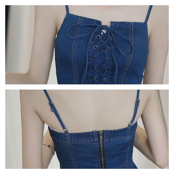 デニムワンピース キャミワンピ ミニワンピース ショート ミニ丈 無地 ガーリー レースアップ Aライン ビスチェ風の通販はau Pay マーケット Happinessshop Au Pay マーケット店 デニムワンピース キャミワンピ ミニワンピース ショート ミニ丈 無地 ガーリー レースアップ Aライン ビスチェ風の通販はau Pay マーケット Happinessshop Au Pay マーケット店