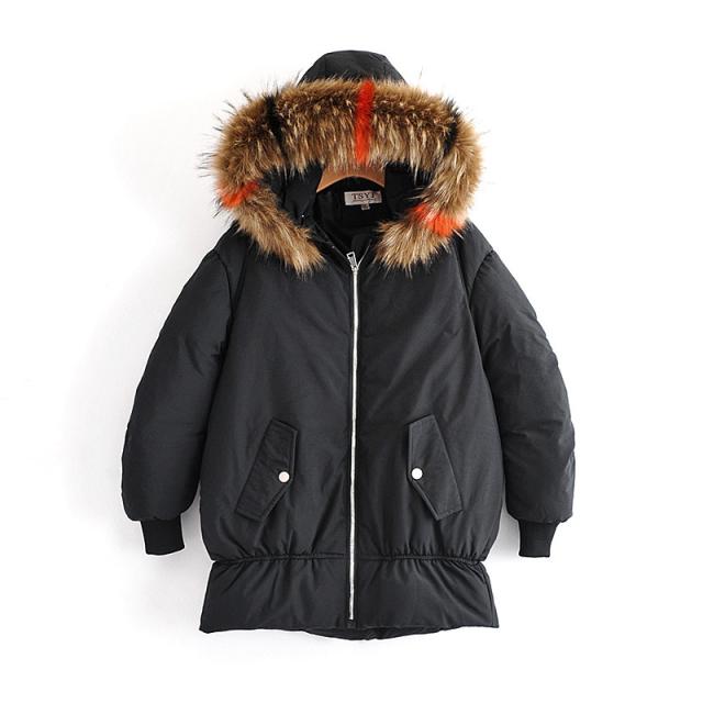 冬新作 Ma 1 アウター 取り外し フード付き ロングma 1 ファー ブルゾン ミリタリー コート レディース 人気の通販はau Pay マーケット Happiness Shop