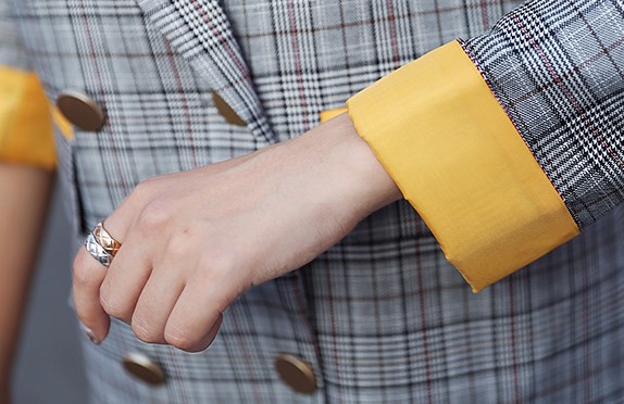 チェック セットアップ パンツスーツ レディース フォーマル おしゃれ グレンチェックセットアップ ロングジャケット くるぶし丈パンツ の通販はau Pay マーケット An Allure レディース ファッション