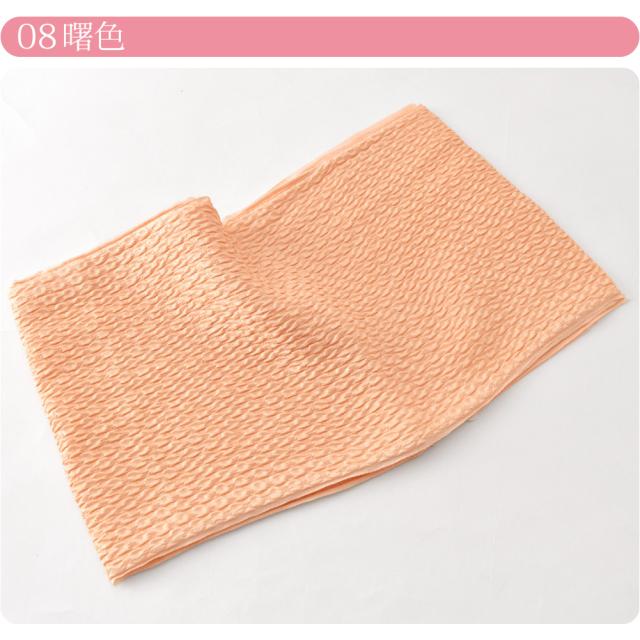 振袖用 帯揚げ ふくれ織り 袷用 日本製 正絹 丹後ちりめん 帯揚 金通し