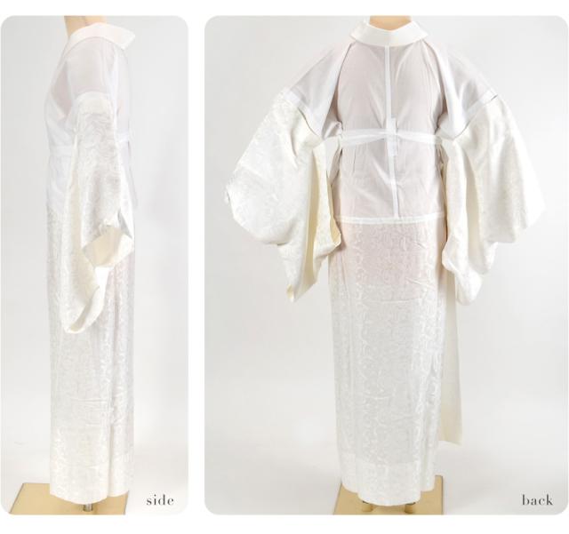 衿秀 き楽っく L fitサイズ セット 長襦袢 替袖付 【袷用】 きらっく