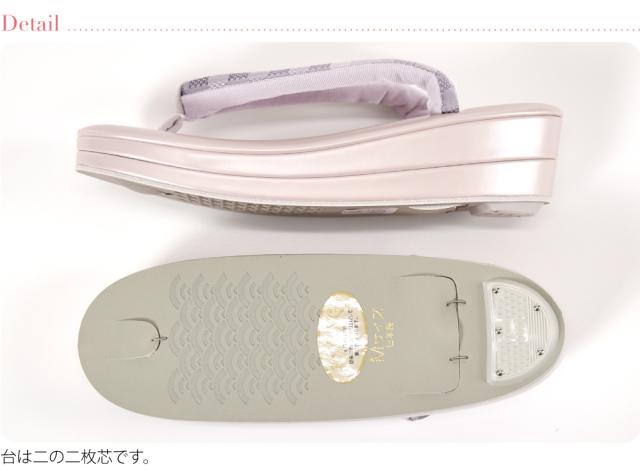 カジュアル 草履 痛くない 通年用 日本製 世美庵 草履 正絹 薩摩花織 PU20 普段 履き 小紋 紬 おしゃれ 大人 レディース 女性10023918_2