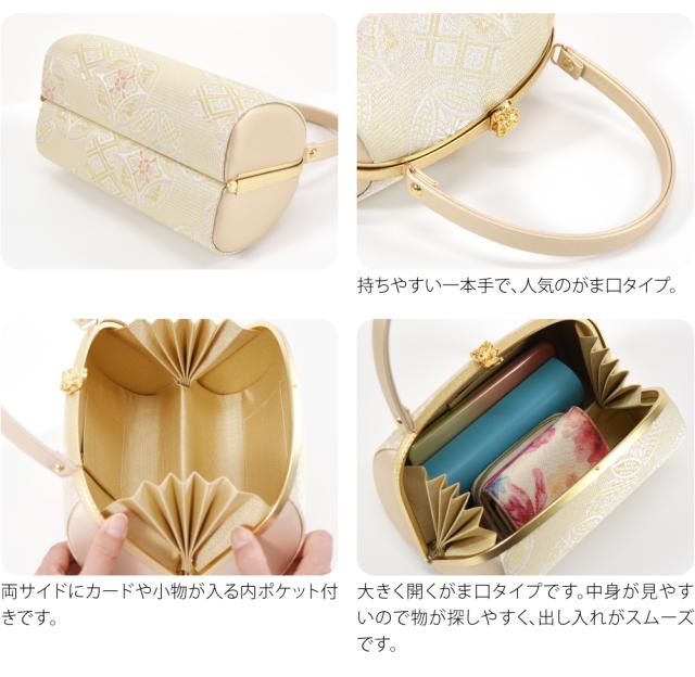 留袖 草履 バッグ セット 訪問着 通年用 日本製 WASOUL 佐賀錦草履バッグセット 645-6七宝 黒留袖 色留袖 色無地 振袖 礼装 大人 レディース 女性10022201_3
