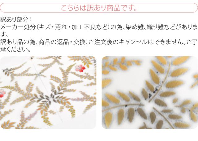 反物 浴衣地 夏用 日本製 訳あり 高級 ゆかた 玉むし 白紬 枝垂桜 江戸注染染めブランド 美しいキモノ掲載常連 おしゃれ 大人 レディース 女性 10024998_6