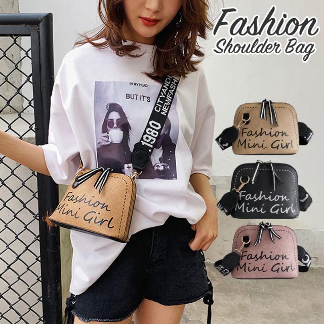 ショルダーバッグ レディース メール便送料無料 レタリング フォント プリント 斜めがけ フェイクレザー 合皮 ペイント かわいい 小さめ の通販はau Pay マーケット Fournine