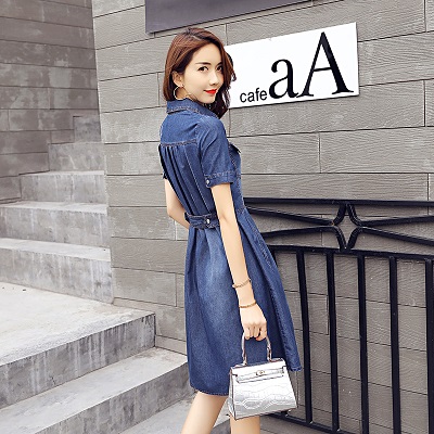 大人カジュアルなデニムワンピース シャツワンピ ペプラム ガーリー デートコーデに の通販はau Pay マーケット ｄｊ ｆｒｅａｋ