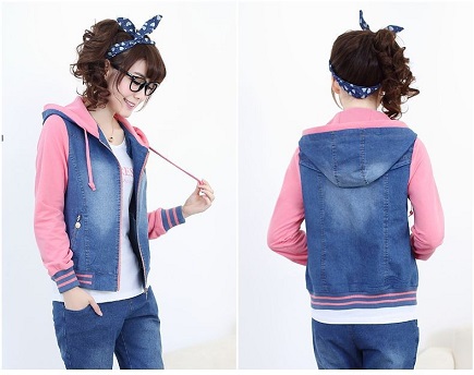 スポーティージャケット デニム スウェット バイカラー アウター おしゃれママ アウトドアコーデやお買い物コーデに の通販はau Pay マーケット ｄｊ ｆｒｅａｋ