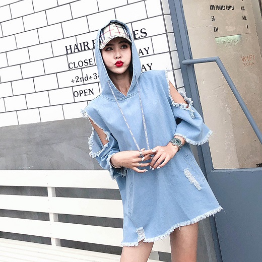 ビッグシルエットデニムパーカー カジュアル メンズライク ダメージデニム おしゃれ女子 ジムコーデや行楽シーズンに の通販はau Pay マーケット ｄｊ ｆｒｅａｋ