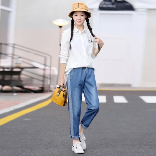 ボーイッシュ風カジュアルクロップドデニム 学生風 ウエストゴム 代 30代 40代 アウトドア 旅行 ママコーデの通販はau Pay マーケット ｄｊ ｆｒｅａｋ