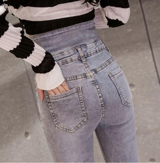 エレガントカジュアルスキニーデニム ハイウエスト ダメージジーンズ 秋冬 レディース 大きいサイズ 代 30代 オフィス 女子会の通販はau Pay マーケット ｄｊ ｆｒｅａｋ