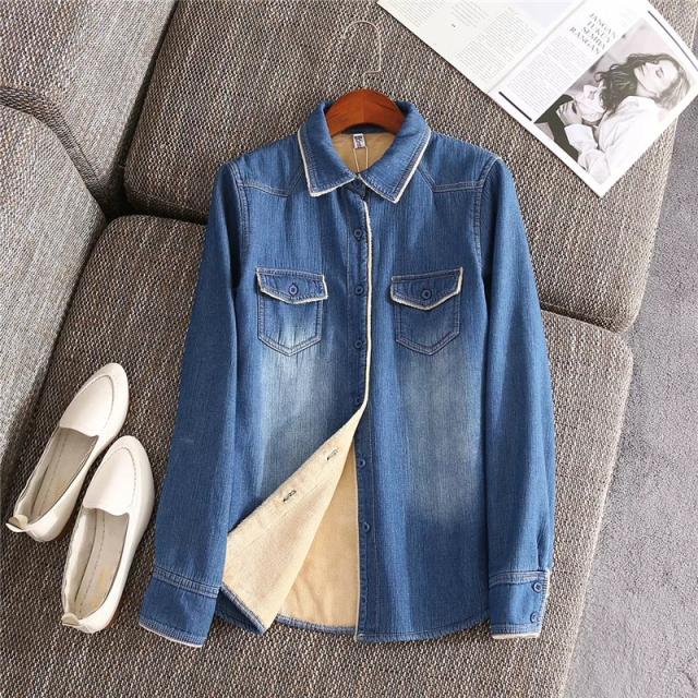 カジュアルデニムシャツ きれいめ 裏ボア あったかコーデ 秋冬 レディース 大きいサイズ 代 30代 お出かけ アウトドア 女子会の通販はau Pay マーケット ｄｊ ｆｒｅａｋ