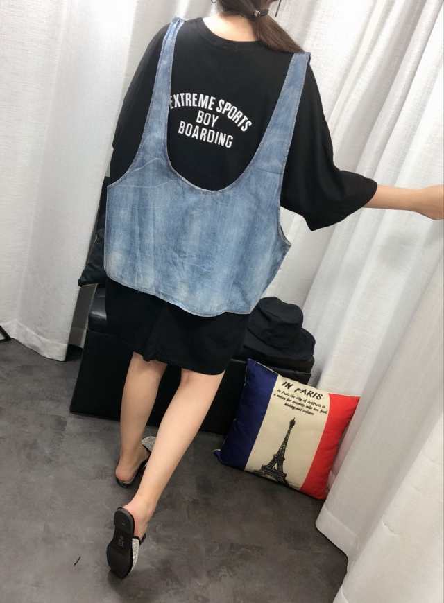カジュアルデニムタンクトップ Tシャツセット ビッグシルエット ストリート 秋冬 レディース 代 30代 アウトドア 女子会 お出かけの通販はau Pay マーケット ｄｊ ｆｒｅａｋ