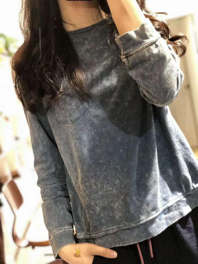 カジュアルスウェットトップス トレーナー デニム風 ヴィンテージ ベーシック 秋冬 レディース 代 30代 アウトドア リラックスコーデの通販はau Pay マーケット ｄｊ ｆｒｅａｋ