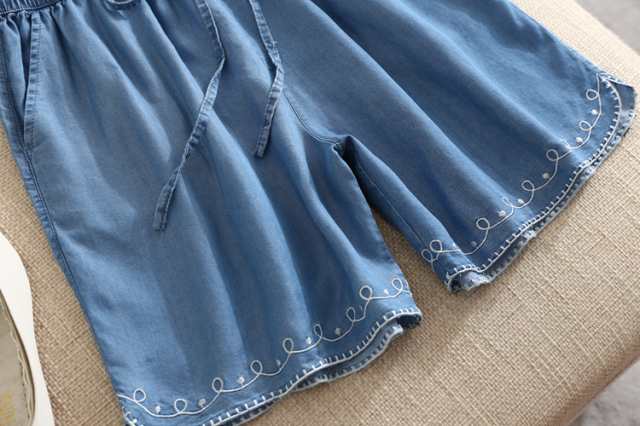 大人可愛いセットアップ デニムオンデニム Tシャツ ショートパンツ 刺繍 ベーシック 春夏 レディース 代 30代 女子会 旅行 お出かけの通販はau Pay マーケット dj freak 大人可愛いセットアップ デニムオンデニム Tシャツ ショートパンツ 刺繍 ベーシック 春夏 レディース 代 30代 女子会 旅行 お出かけの通販はau Pay マーケット dj freak