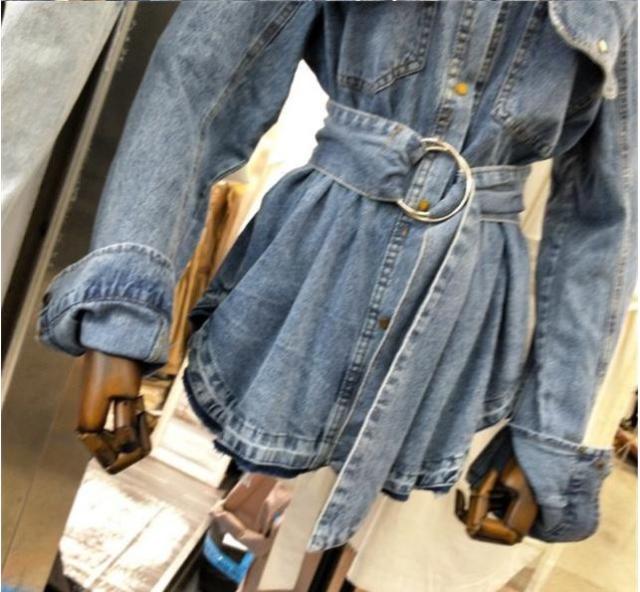 エレガントデニムシャツ ケミカルウォッシュ ベルト付き 長袖 定番コーデ ベーシック 春秋 レディース 代 30代 オフィス 女子会 おでかの通販はau Pay マーケット ｄｊ ｆｒｅａｋ