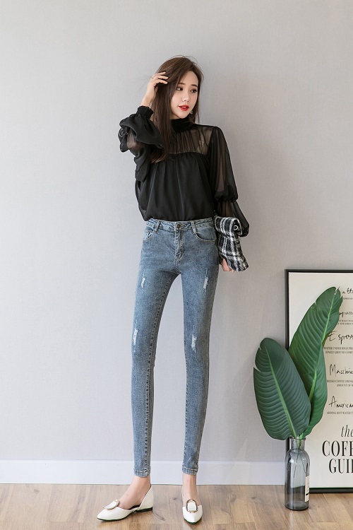 カジュアルスキニーデニム ジーンズ 9分丈 ダメージ ストレッチ 無地 定番 ベーシック 春夏 レディース 代 30代 通勤通学 女子会 おでの通販はau Pay マーケット ｄｊ ｆｒｅａｋ