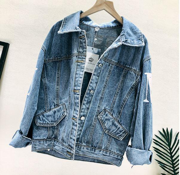 カジュアルデニムジャケット Gジャン ロゴ フェザー メンズライク 定番 ベーシック 春夏 レディース 代 30代 アウトドア 女子会 通学の通販はau Pay マーケット ｄｊ ｆｒｅａｋ